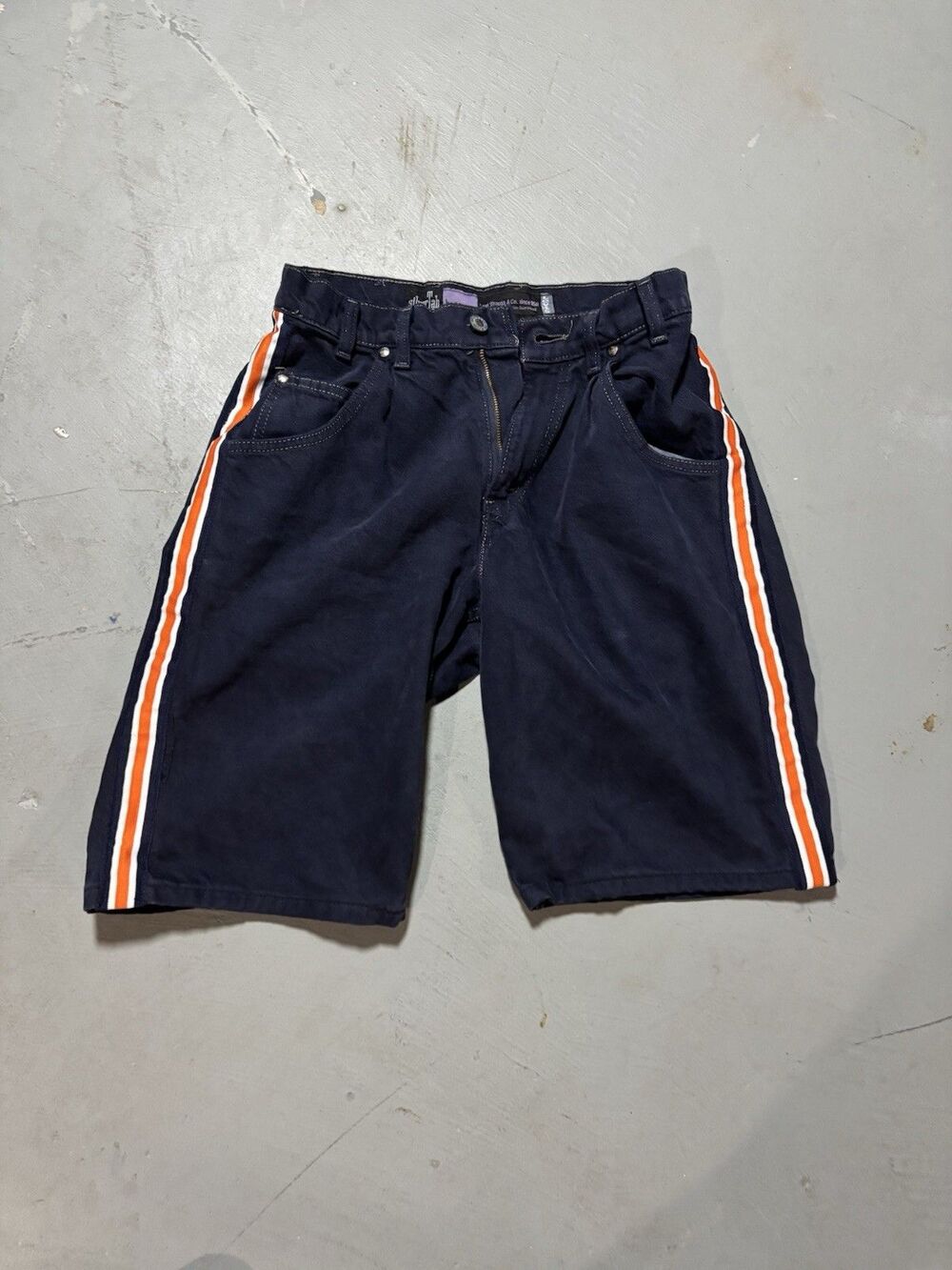 VTG Y2K 1997 Silvertab Levis Mens Massive Baggy Shorts Blue Streetwear 29W
